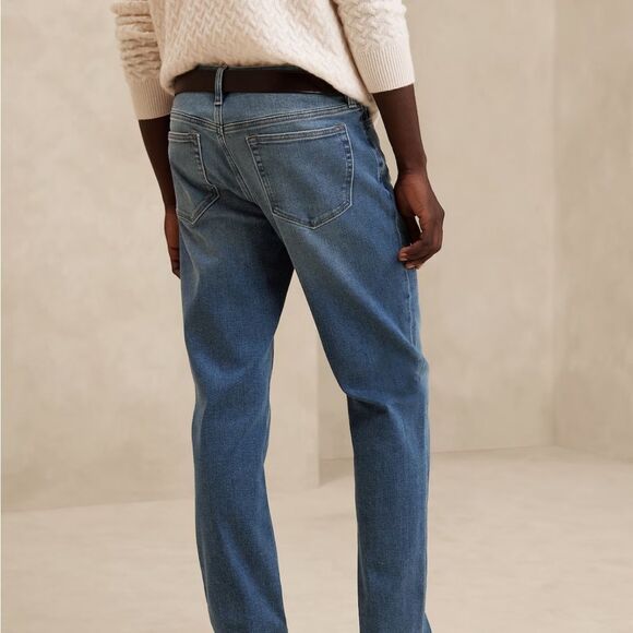BR STRAIGHT TRAVELER JEAN 2.0  size 32/32 NWT in packaging - Picture 2 of 8